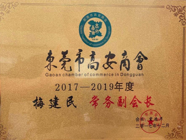 东莞市高安商会常务副会长